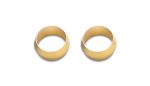 Vibrant 5 8in Brass Olive Hardline Tubing Inserts (2 Pack) Online