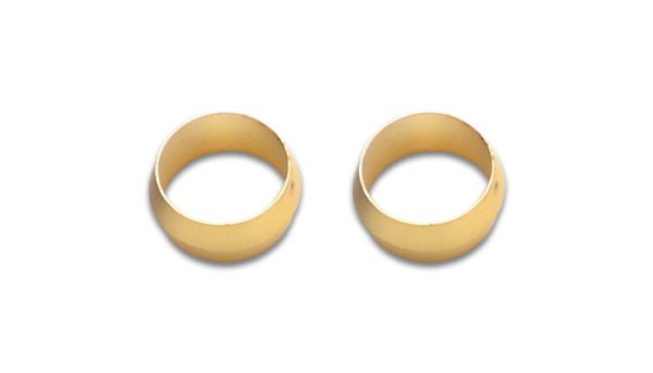 Vibrant 5 8in Brass Olive Hardline Tubing Inserts (2 Pack) Online