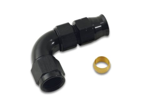 Vibrant 90 Deg 5 16in Tube to Female -6AN Adapter (w  Olive Inserts) Online