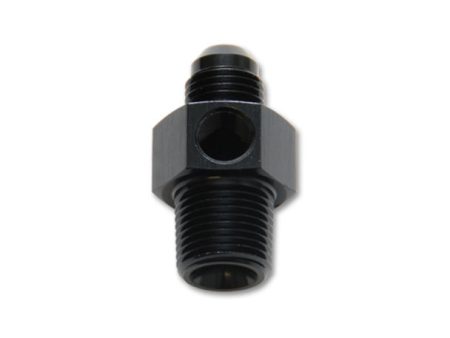 Vibrant -6AN Male to 3 8in NPT Male Union Adapter Fitting w  1 8in NPT Port Online now