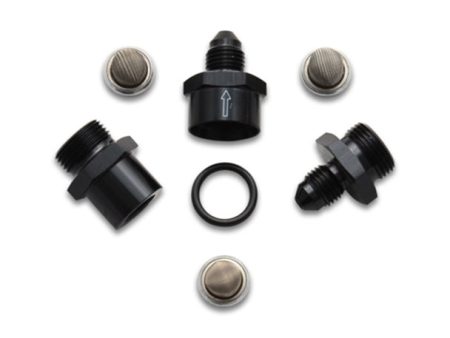 Vibrant Inline Fuel Oil Filter Set (Size -6AN) incl. 3 filters on Sale