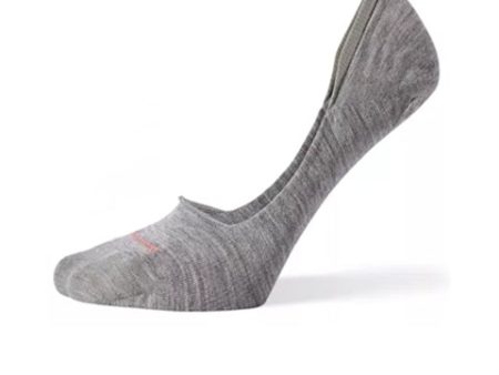 Smartwool Secret Sleuth No Show (Women) - Light Grey Supply