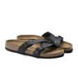 Birkenstock Yao Slide Sandal (Women) - Black Birko-Flor Online Hot Sale