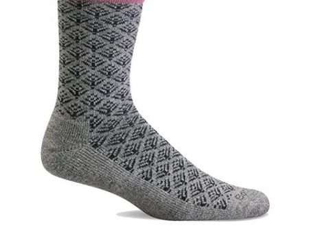 Sockwell Sweet Pea Crew Sock (Women) - Grey Online Hot Sale