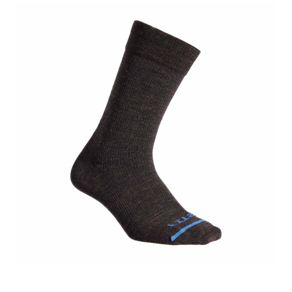 FITS F5001 Ultra Light Dress Crew Sock (Unisex) - Chestnut Online Hot Sale