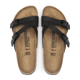 Birkenstock Yao Slide Sandal (Women) - Black Birko-Flor Online Hot Sale