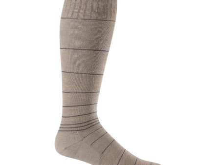 Sockwell Circulator Over The Calf Compression Sock (Men) - Khaki Online Sale