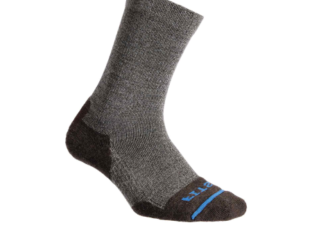 FITS F1002 Light Cushion Hiker Crew Sock (Unisex) - Brown Online