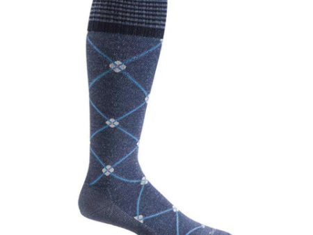 Sockwell Elevation Over the Calf Compression Sock (Women) - Denim on Sale