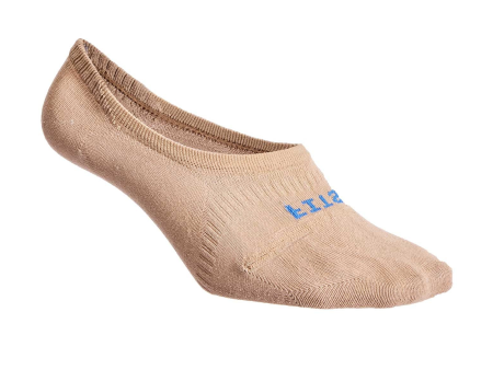 FITS F5075 Ultra Light Invisible No Show Sock (Unisex) - Beige Online now