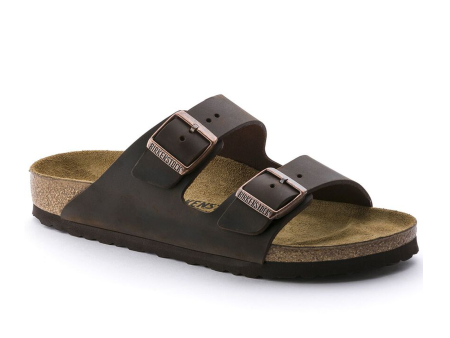 Birkenstock Arizona Slide Sandal (Unisex) - Habana Oiled Leather on Sale