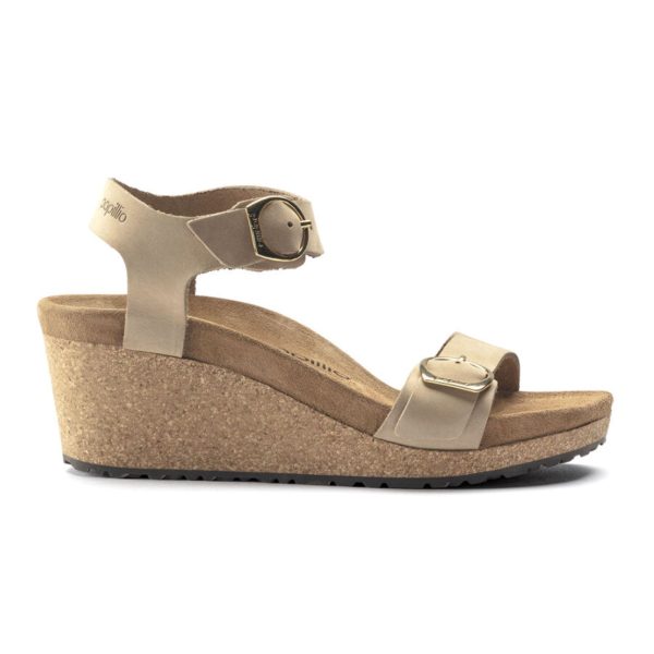 Birkenstock Soley Ring-Buckle Narrow Wedge Sandal (Women) - Sandcastle Leather For Discount