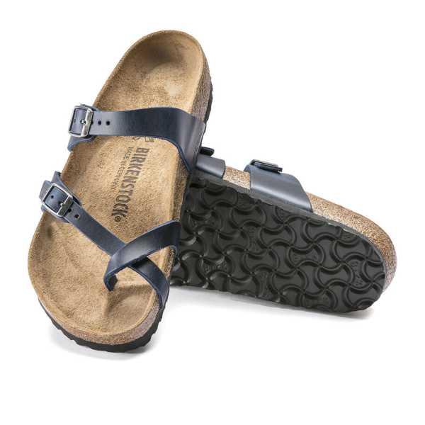 Birkenstock Mayari Sandal (Women) - Blue Oiled Leather Sale