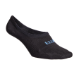 FITS F5075 Ultra Light Invisible No Show Sock (Unisex) - Black For Cheap