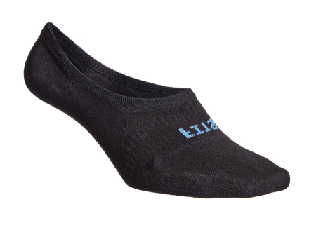 FITS F5075 Ultra Light Invisible No Show Sock (Unisex) - Black For Cheap