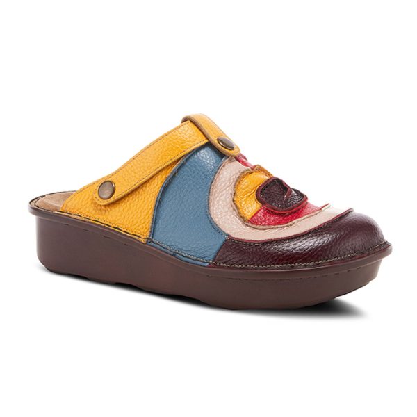 Spring Step Lollipop Clog (Women) - Purple Multi Online