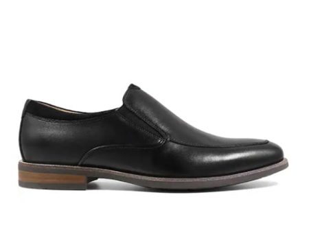 Florsheim Uptown Moc Slip On (Men) - Black Leather Online Sale