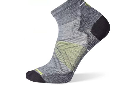 Smartwool Run Zero Cushion Ankle Sock (Men) - Medium Grey on Sale