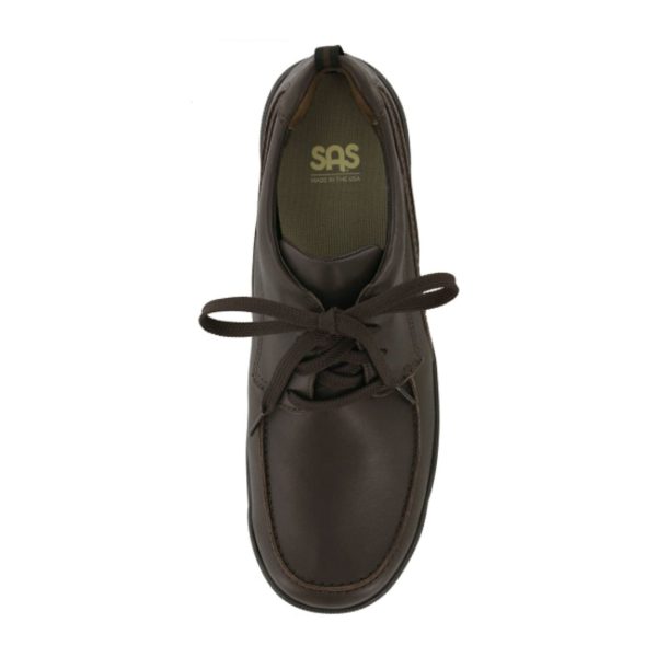 SAS Move On Walking Shoe (Men) - Chocolate For Cheap