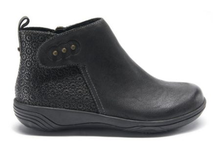 Halsa Althea Ankle Boot (Women) - Black For Cheap