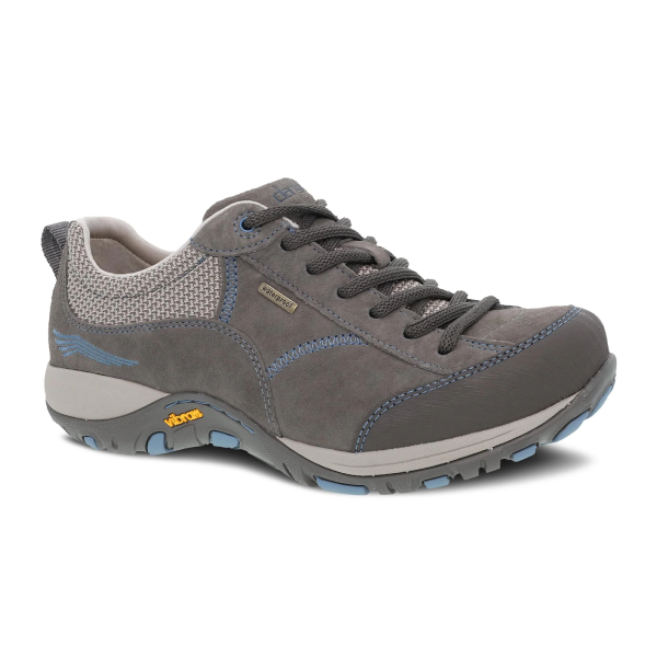 Dansko Paisley Low Hiking Shoe (Women) - Grey Blue Suede Online Sale