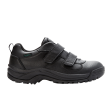 Propet Cliff Walker Low Strap Hiking Shoe (Men) - Black Grain Online Sale