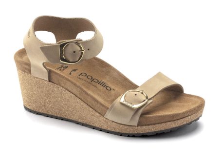 Birkenstock Soley Ring-Buckle Narrow Wedge Sandal (Women) - Sandcastle Leather For Discount