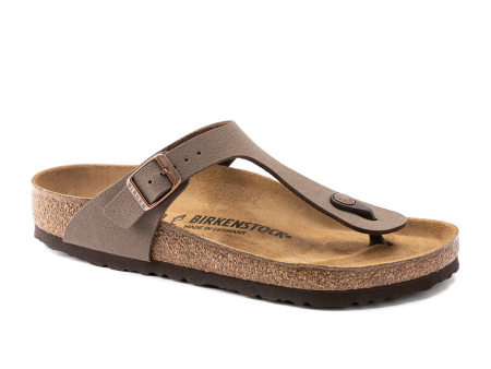 Birkenstock Gizeh Sandal (Women) - Mocha Birkibuc For Cheap