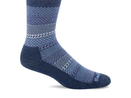 Sockwell Lounge About Crew Sock (Women) - Denim Hot on Sale