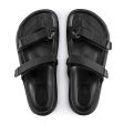 Birkenstock Sahara Slide Sandal (Women) - Black Birko-Flor Futura For Cheap