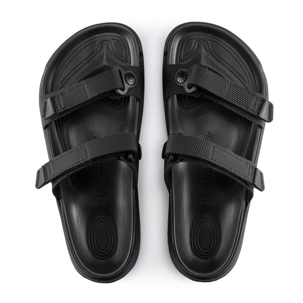 Birkenstock Sahara Slide Sandal (Women) - Black Birko-Flor Futura For Cheap