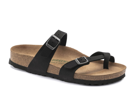 Birkenstock Mayari Vegan Sandal (Women) - Black Birko-Flor Online now