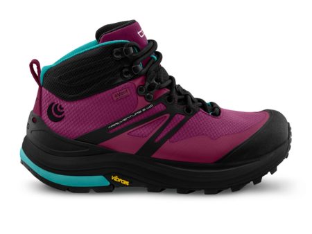 Topo Trailventure 2 Waterproof Hiking Boot (Women) - Raspberry Black Hot on Sale