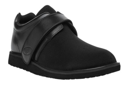 Propet Pedwalker 2 Strap Loafer (Women) - Black Stretch Supply