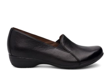 Dansko Farah Slip On (Women) - Black Milled Nappa Online now