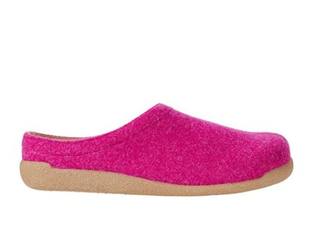 Sanita Lodge Slide (Women) - Fuchsia Sale