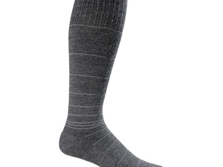 Sockwell Circulator Over the Calf Compression Sock (Men) - Charcoal Online Sale