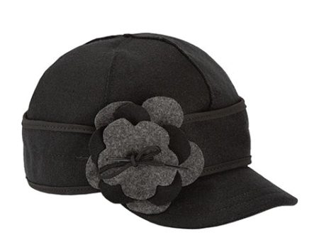 Stormy Kromer The Petal Pusher Cap (Women) - Black Charcoal Online