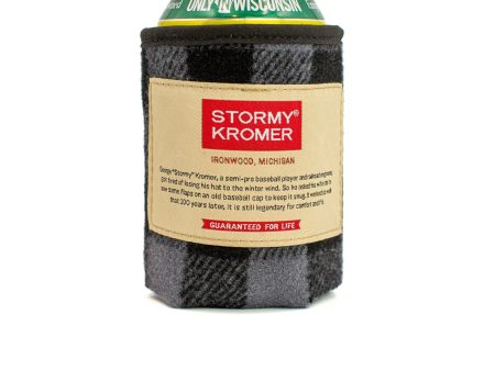 Stormy Kromer The Kromer Can Wrap - Charcoal Plaid Hot on Sale