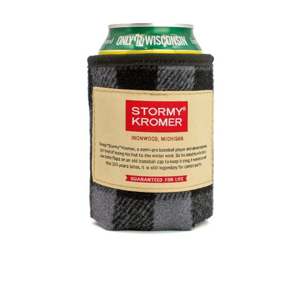 Stormy Kromer The Kromer Can Wrap - Charcoal Plaid Hot on Sale