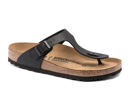 Birkenstock Gizeh Sandal (Women) - Black Birko-Flor Cheap