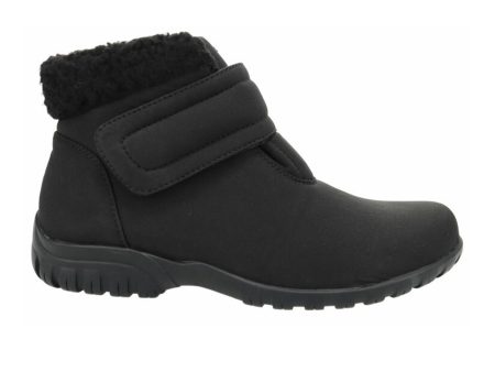 Propet Dani Strap Winter Ankle Boot (Women) - Black Cheap