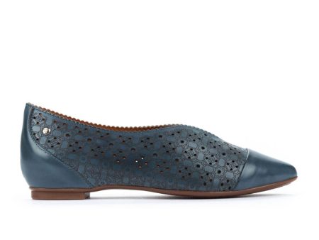 Pikolinos La Marina W5L-4842 Flat (Women) - Sapphire Leather Discount