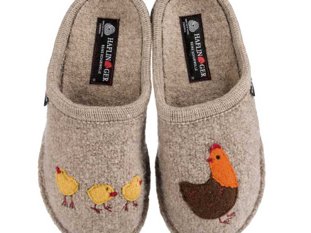 Haflinger Gallina Slipper (Women) - Natural Discount