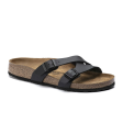 Birkenstock Yao Slide Sandal (Women) - Black Birko-Flor Online Hot Sale