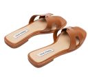 Women s Hadyn Leather Sandals - Cognac Hot on Sale