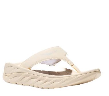 HOKA Women s Ora Recovery Flip Sandal - Vanilla Lunar Rock For Cheap