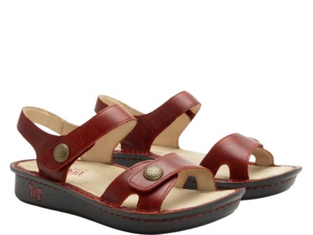 Alegria Women s Vienna Sandals - Garnet on Sale