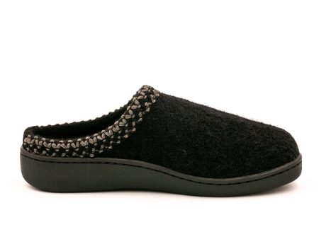 Haflinger AT 203 Slipper (Unisex) - Black For Discount