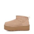 UGG® Women s Classic Ultra Mini Platform Boot - Sand on Sale